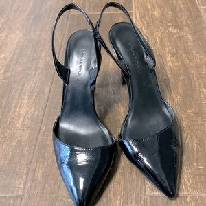 Black banana republic womens heels